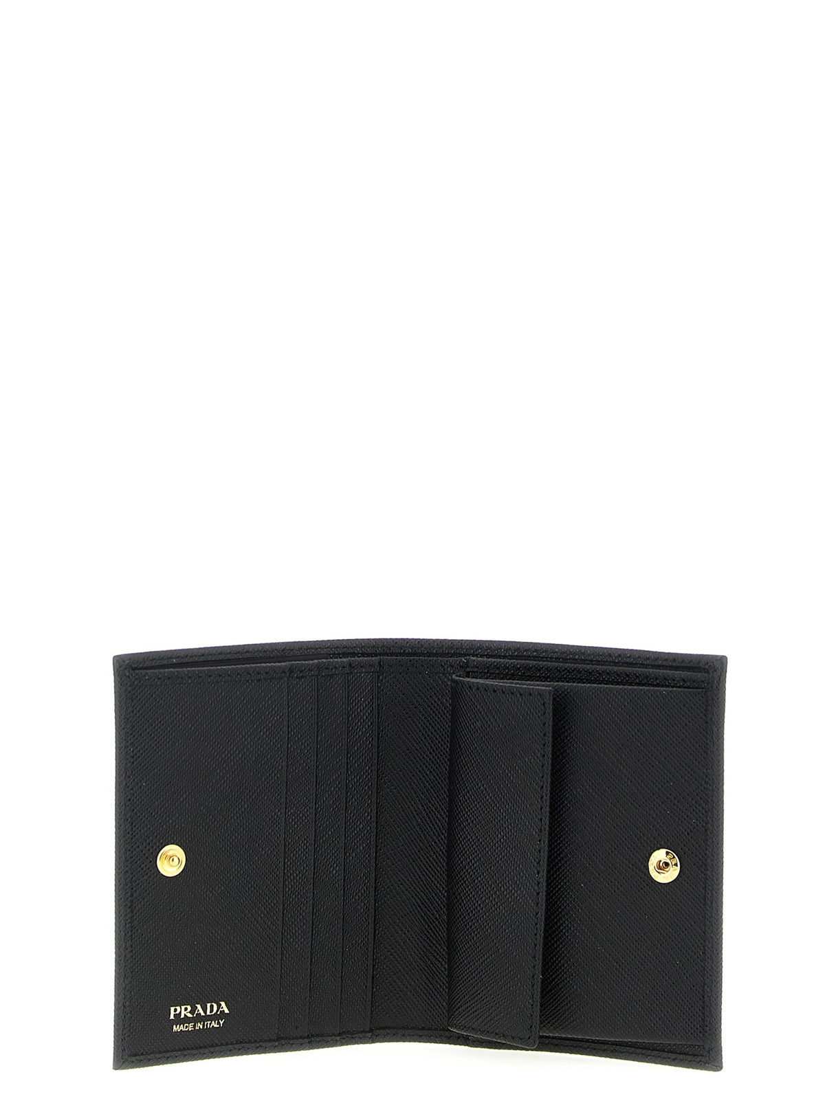 PRADA - Logo leather wallet