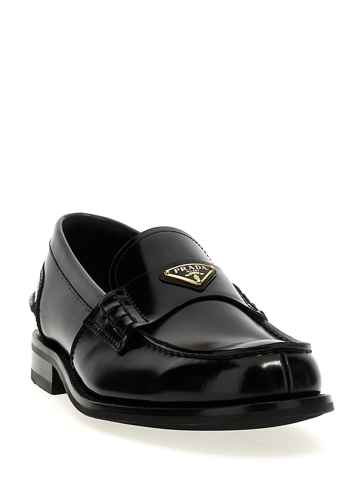 PRADA - Logo loafers