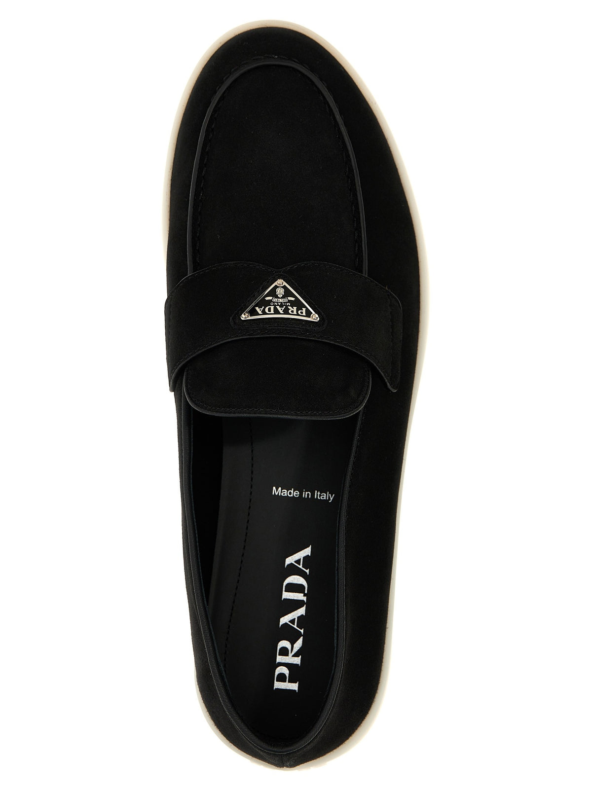 PRADA - Logo loafers