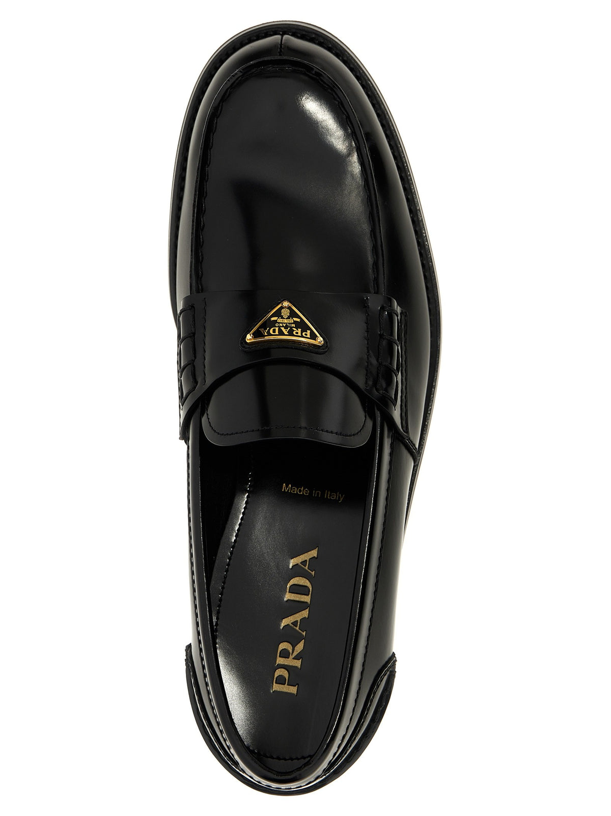 PRADA - Logo loafers