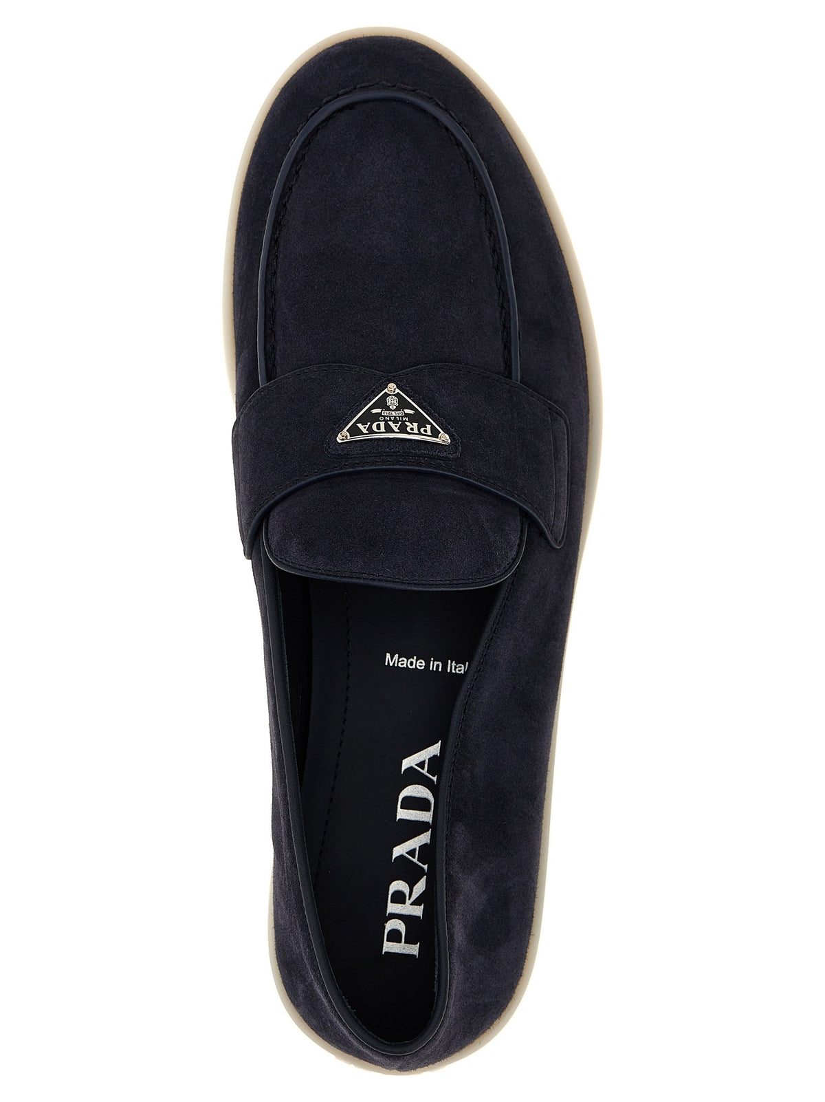 PRADA - Logo loafers