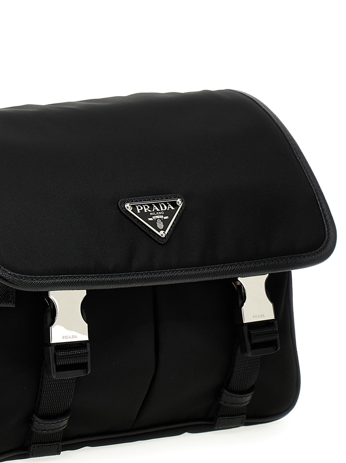 PRADA - Logo nylon crossbody bag