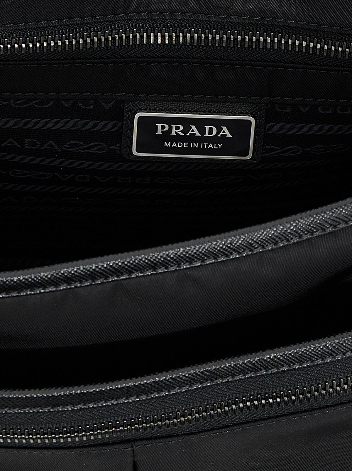 PRADA - Logo nylon crossbody bag
