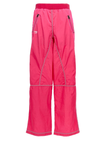 TOM FORD - Logo nylon pants