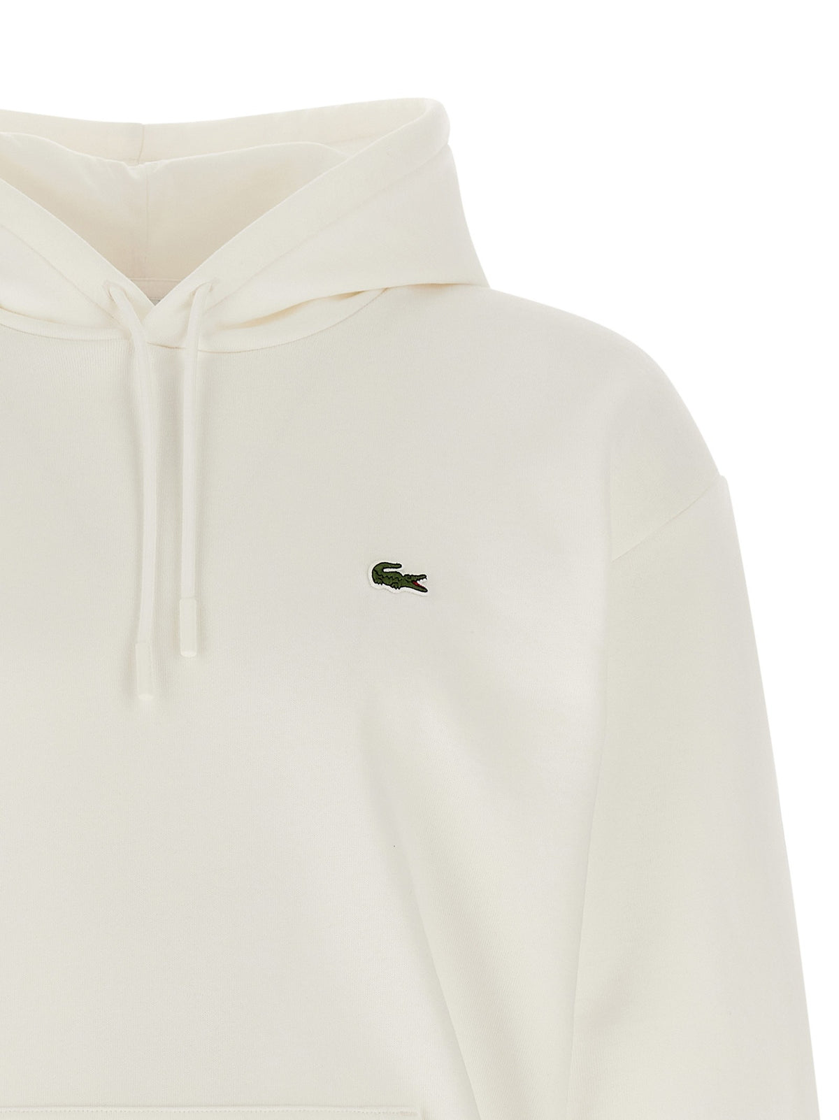 Lacoste - Logo patch hoodie