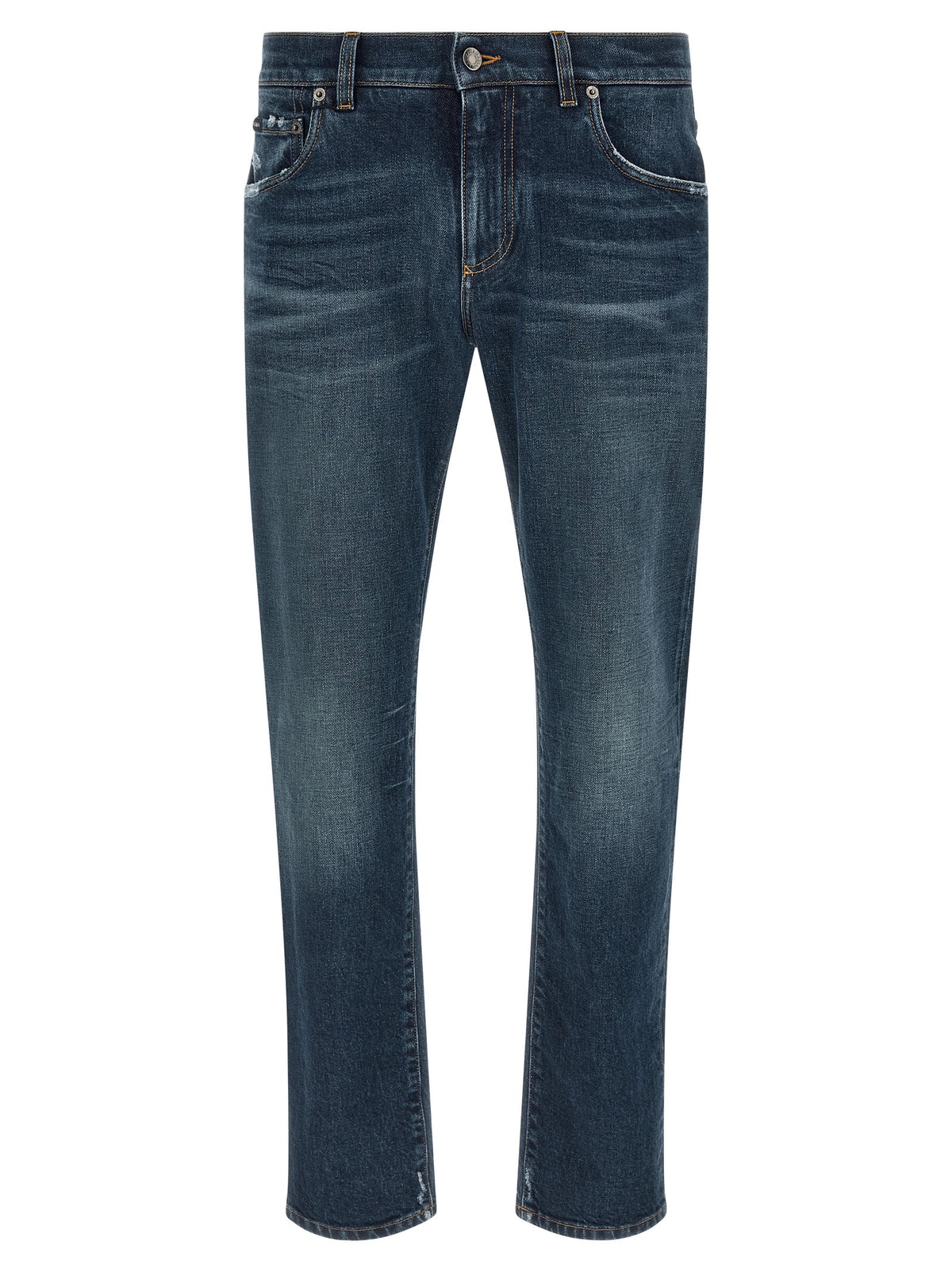 Dolce & Gabbana - Logo patch jeans