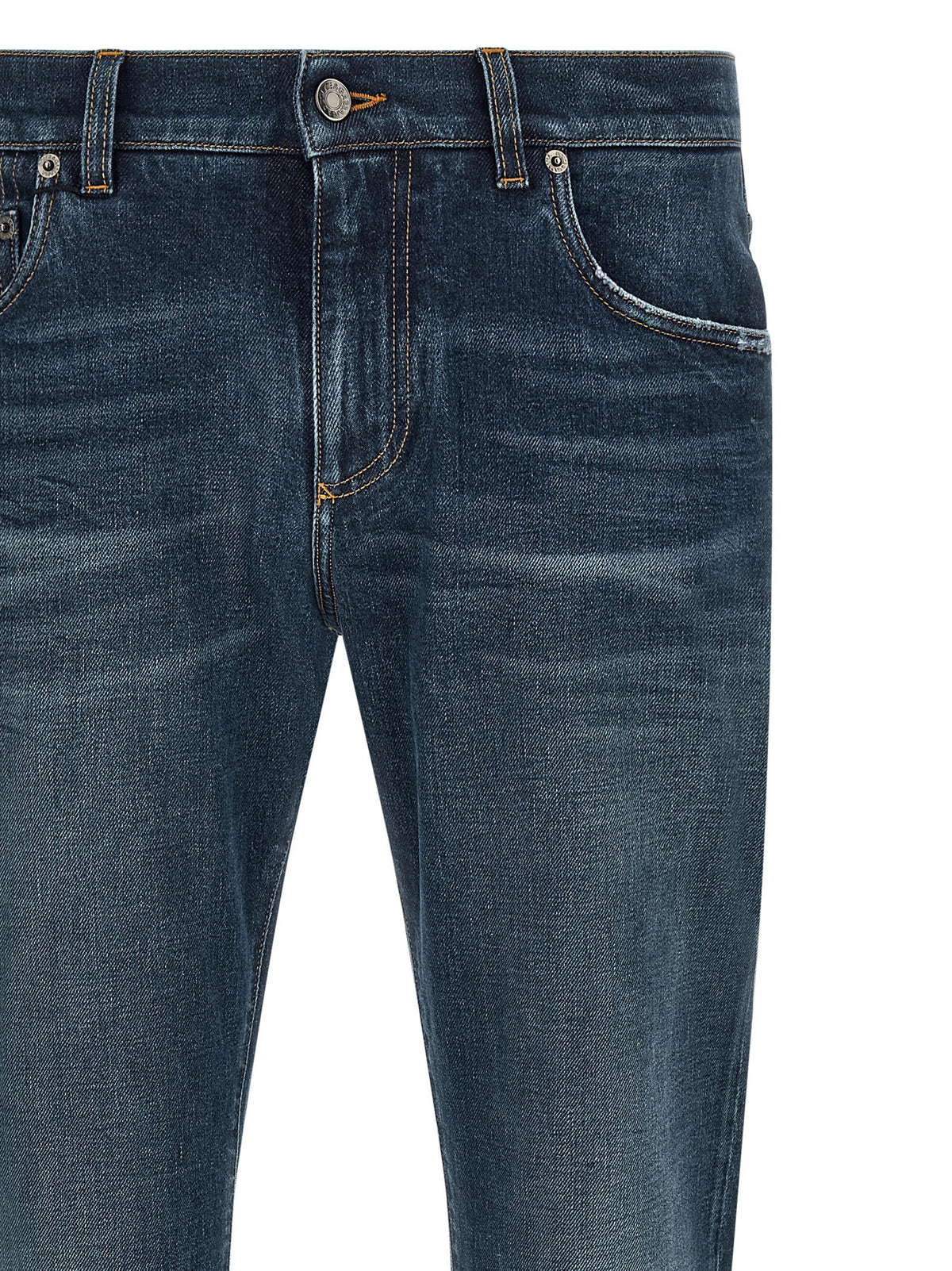 Dolce & Gabbana - Logo patch jeans