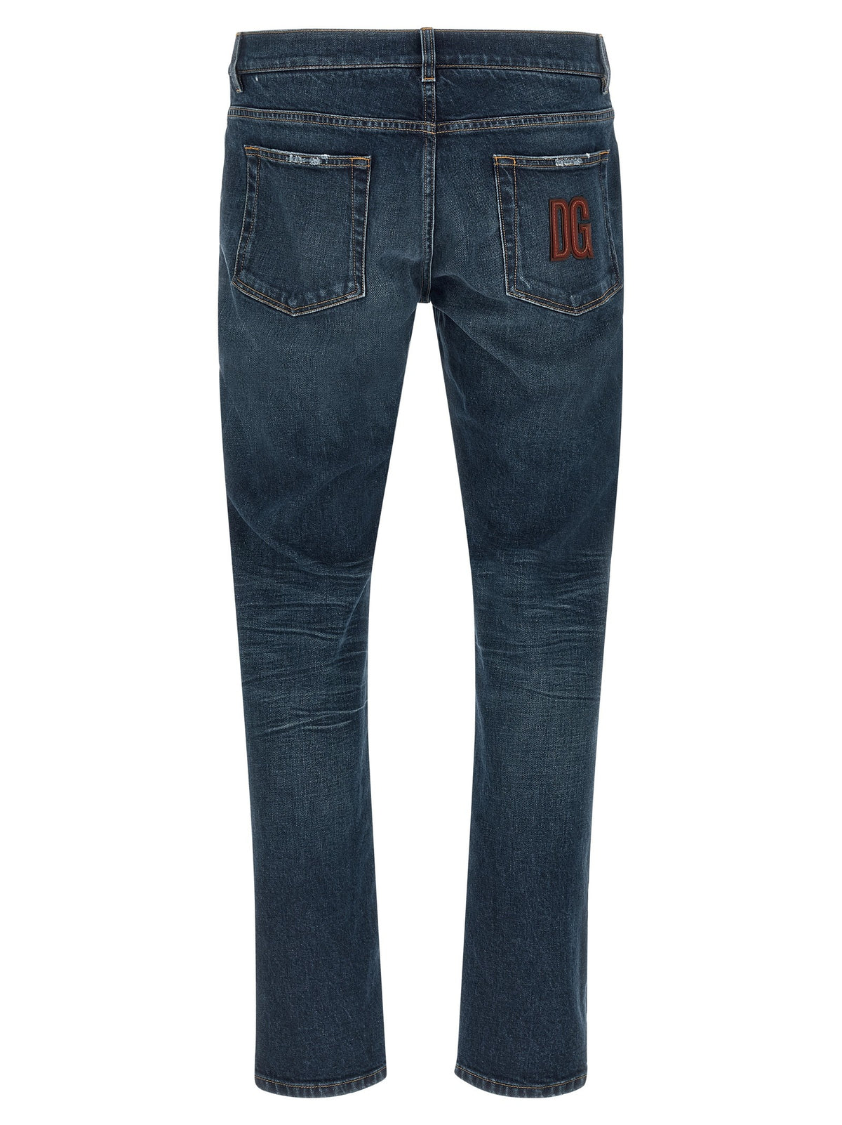 Dolce & Gabbana - Logo patch jeans