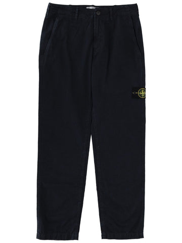 Stone Island - PANTS WITH LOGO PATCH logo-patch-pants