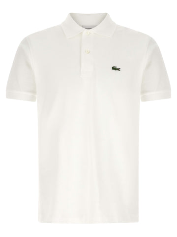 Lacoste - Logo patch polo shirt