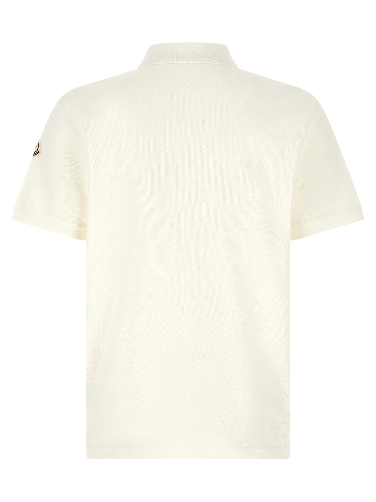Moncler - Logo patch polo shirt