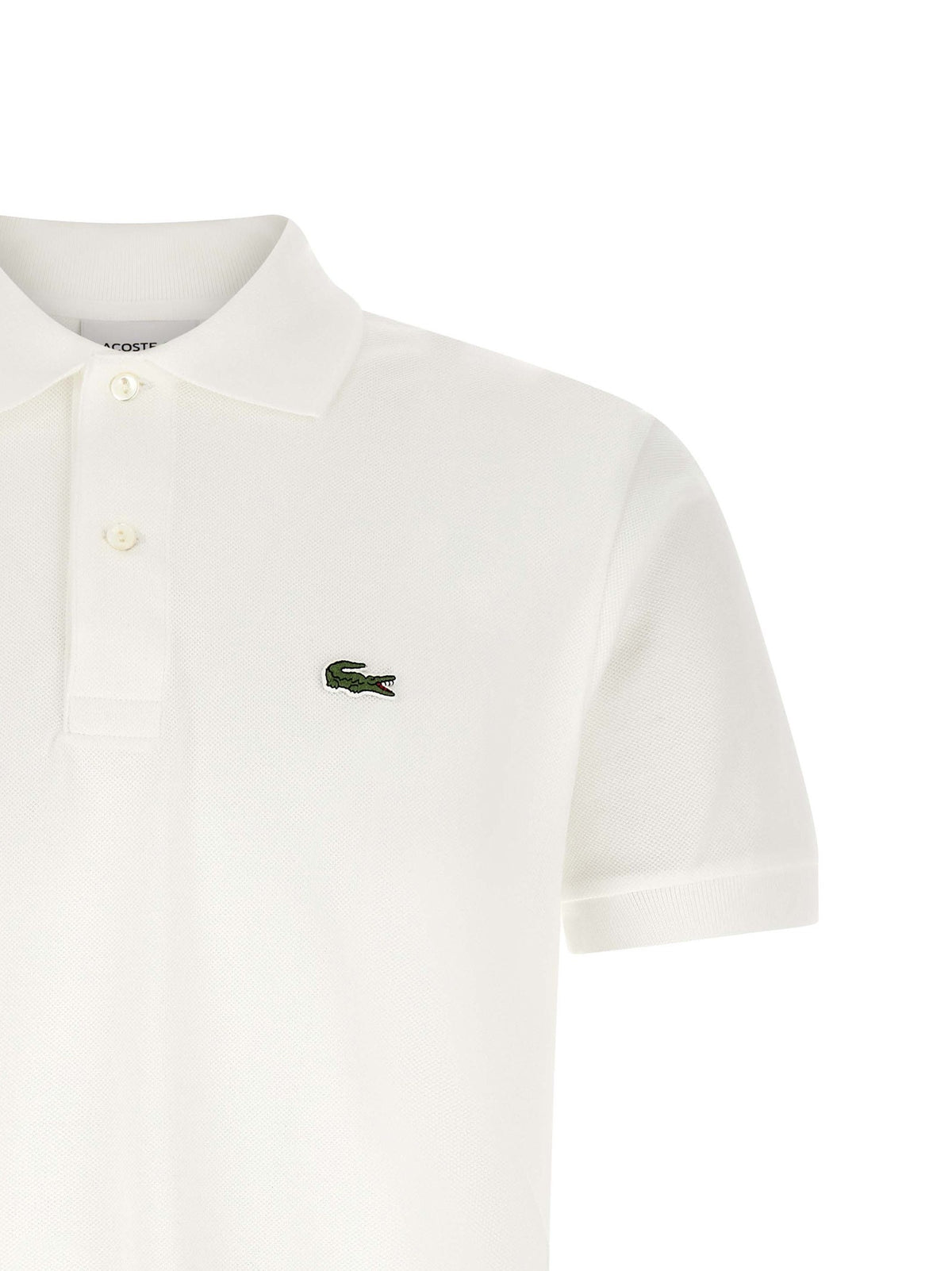 Lacoste - Logo patch polo shirt