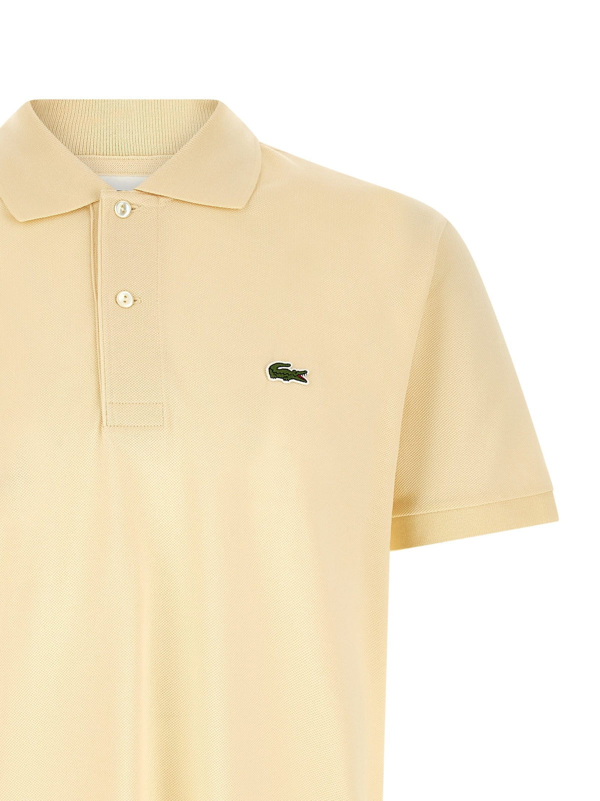 Lacoste - Logo patch polo shirt