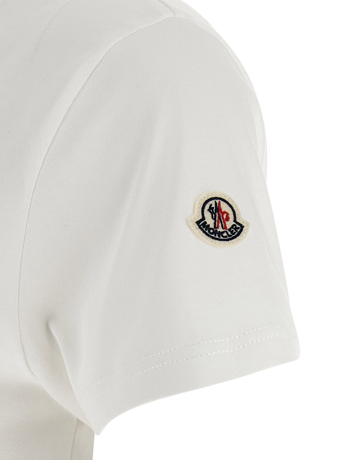 Moncler - Logo patch t-shirt