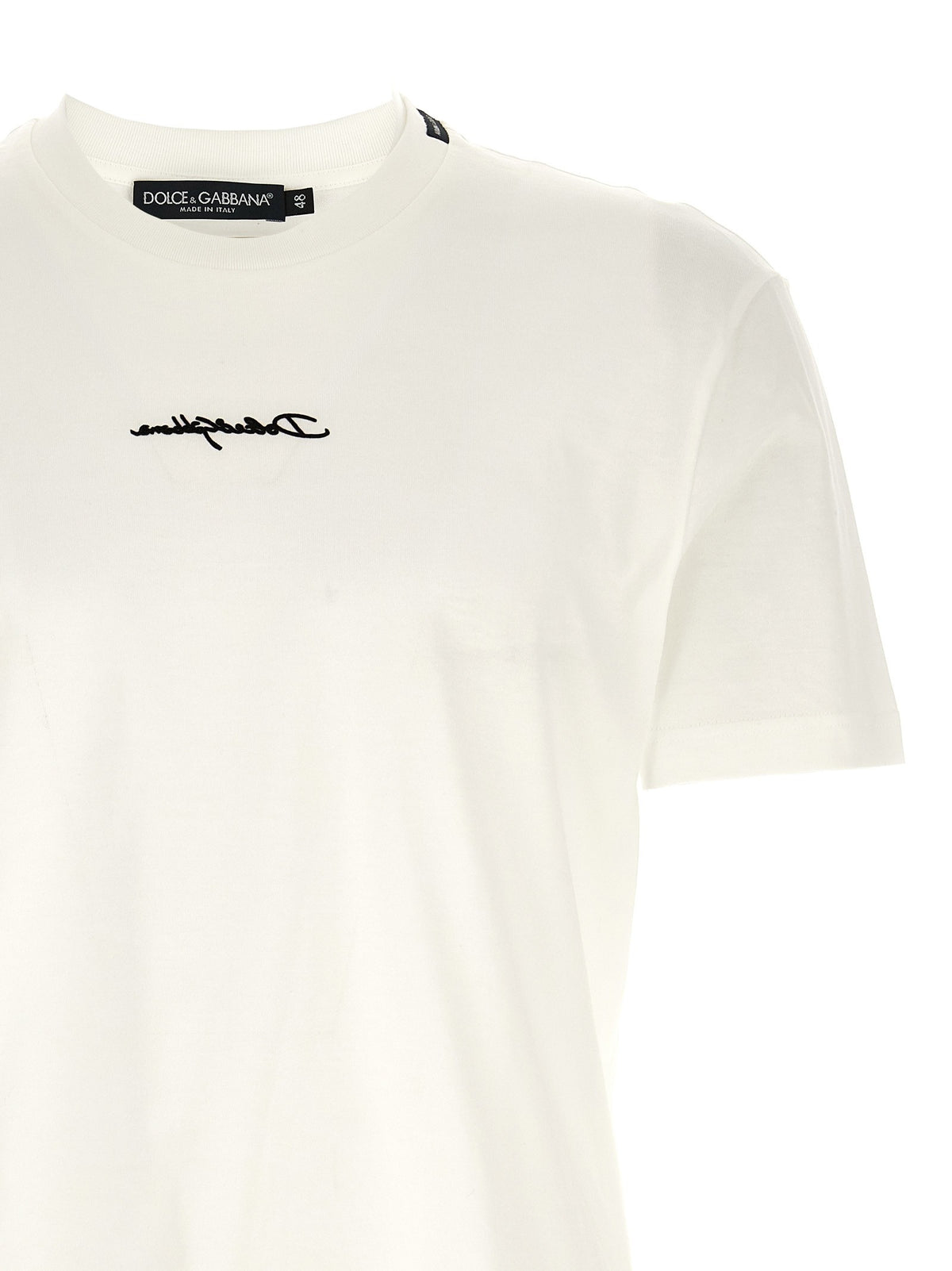 Dolce & Gabbana - Logo patch t-shirt