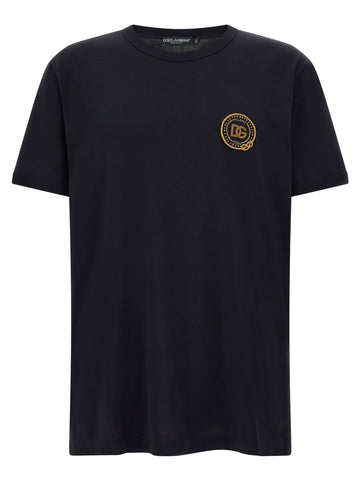 Dolce & Gabbana - Logo patch t-shirt