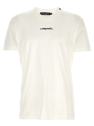 Dolce & Gabbana - Logo patch t-shirt
