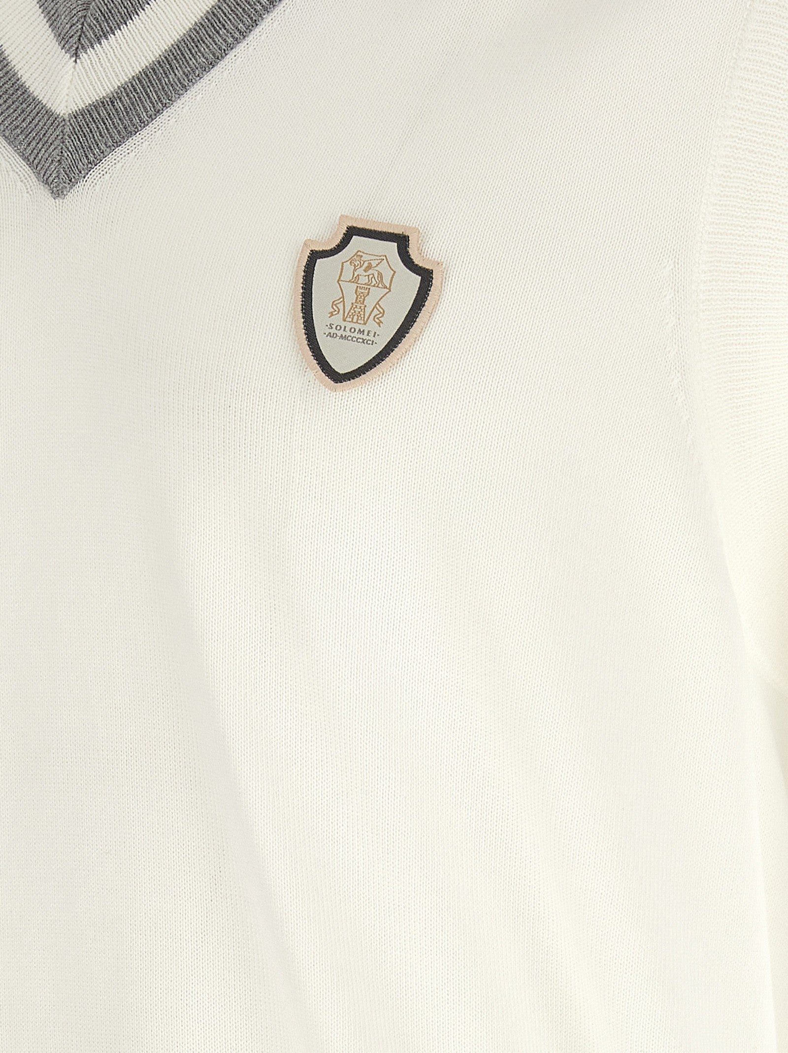 Brunello Cucinelli - Logo patch vest
