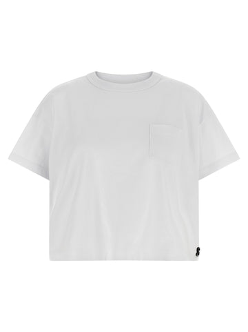SACAI - Logo pin T-shirt