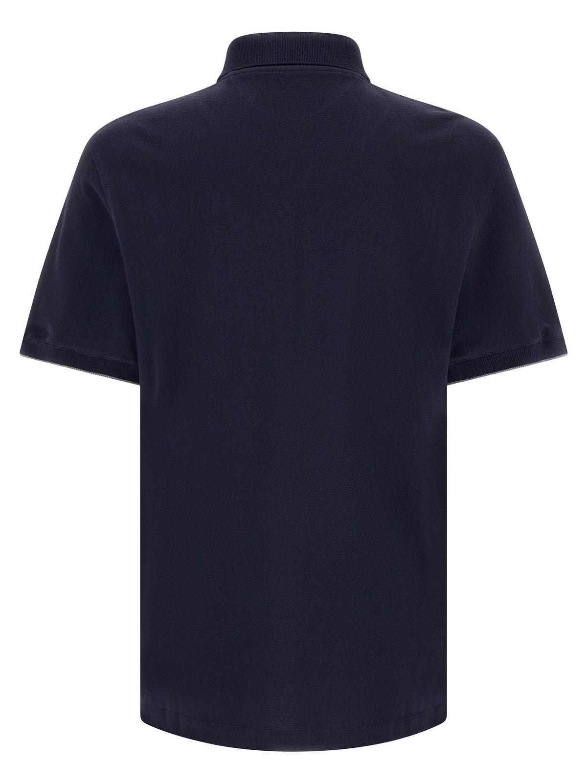 Brunello Cucinelli - Logo piqué polo shirt