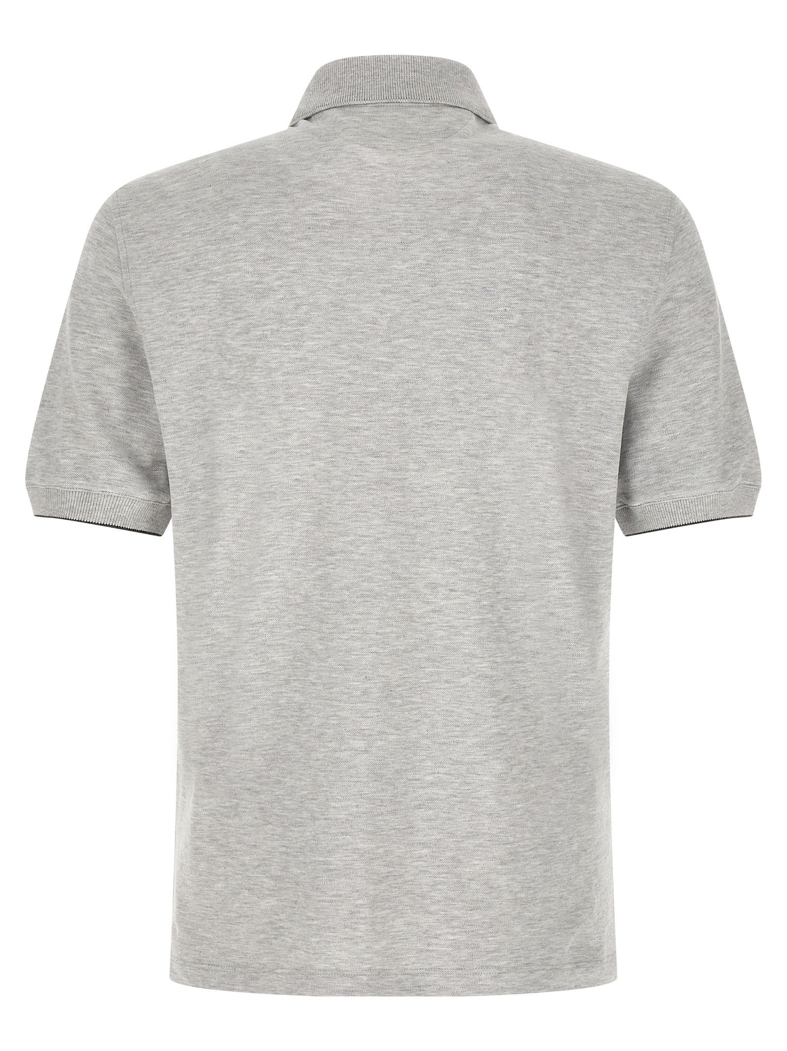 Brunello Cucinelli - Logo piqué polo shirt