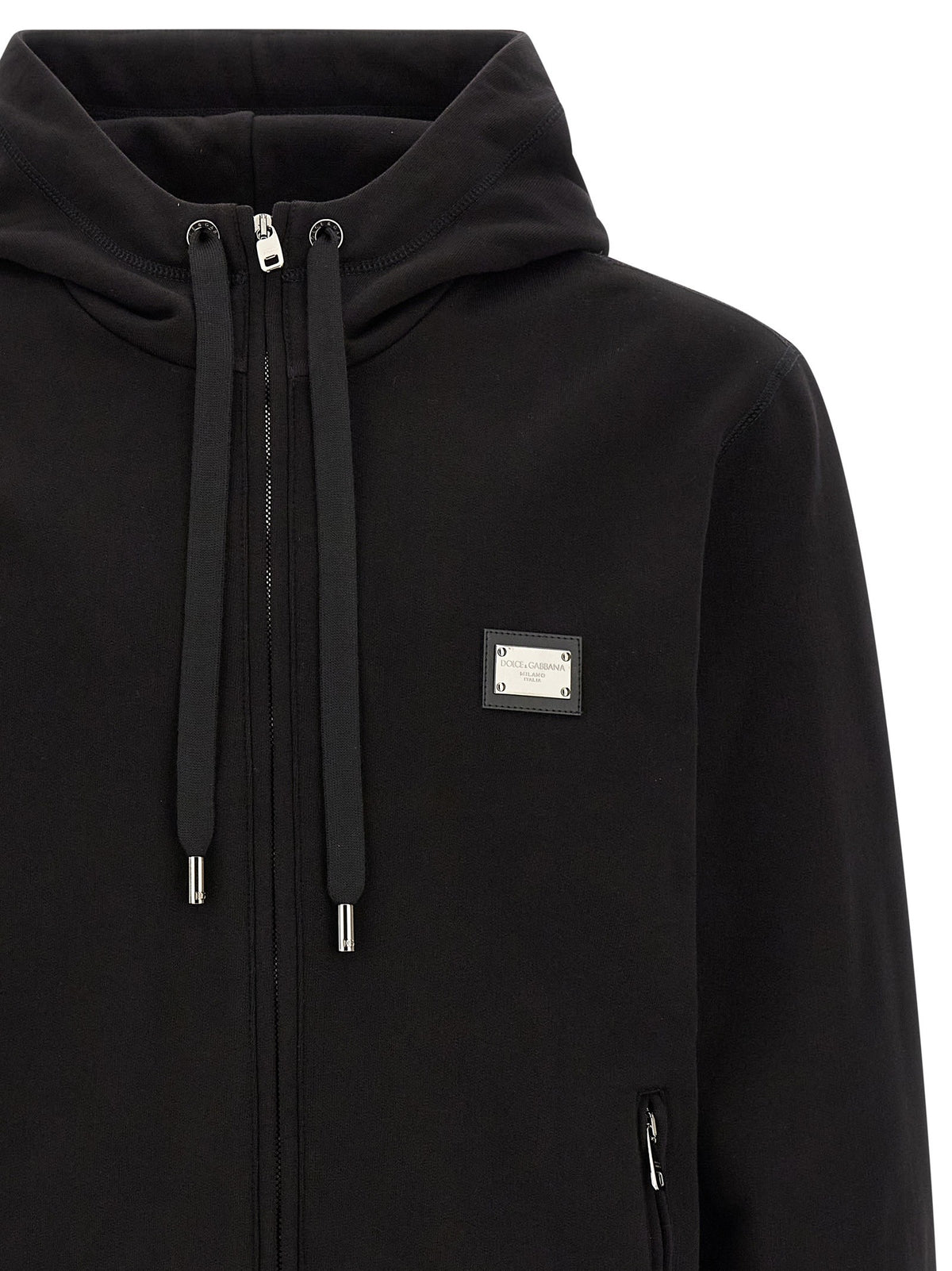 Dolce & Gabbana - Logo plaque hoodie