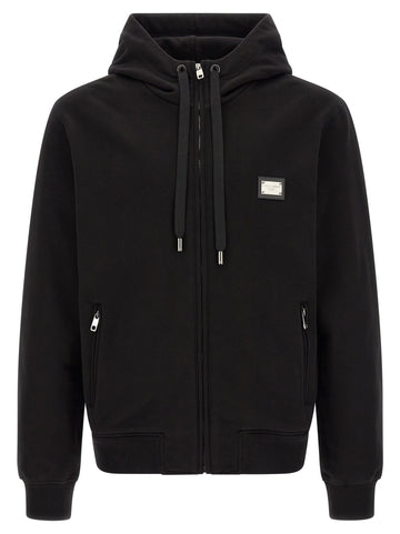 Dolce & Gabbana - Logo plaque hoodie