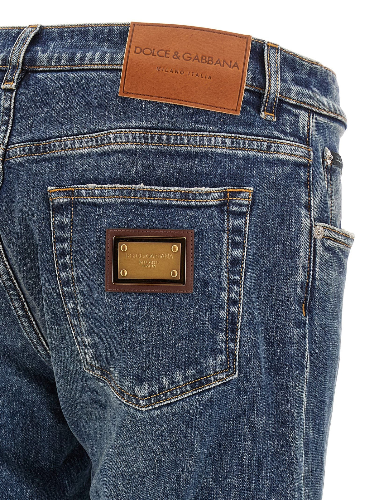 Dolce & Gabbana - Logo plaque jeans