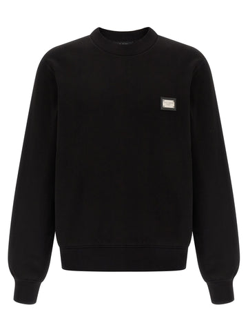 Dolce & Gabbana - Logo plate sweatshirt