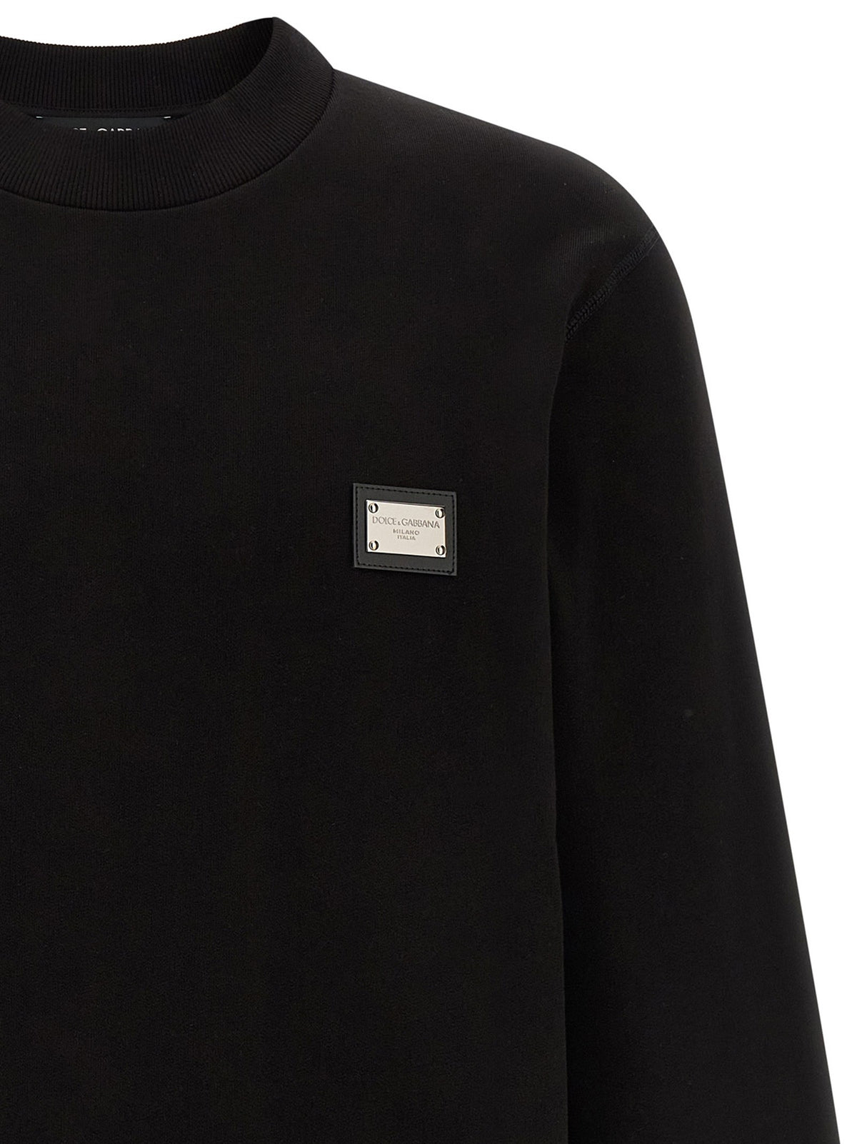 Dolce & Gabbana - Logo plate sweatshirt