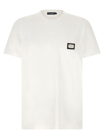 Dolce & Gabbana - Logo plate T-shirt