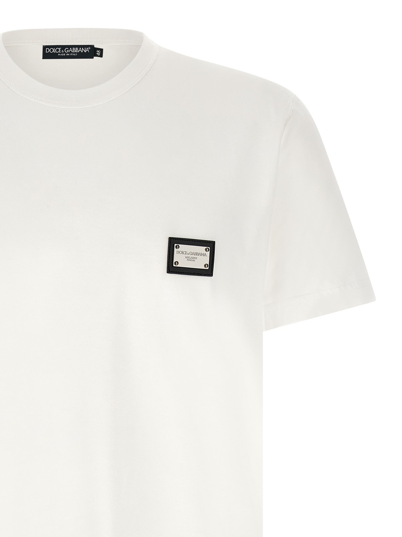 Dolce & Gabbana - Logo plate T-shirt