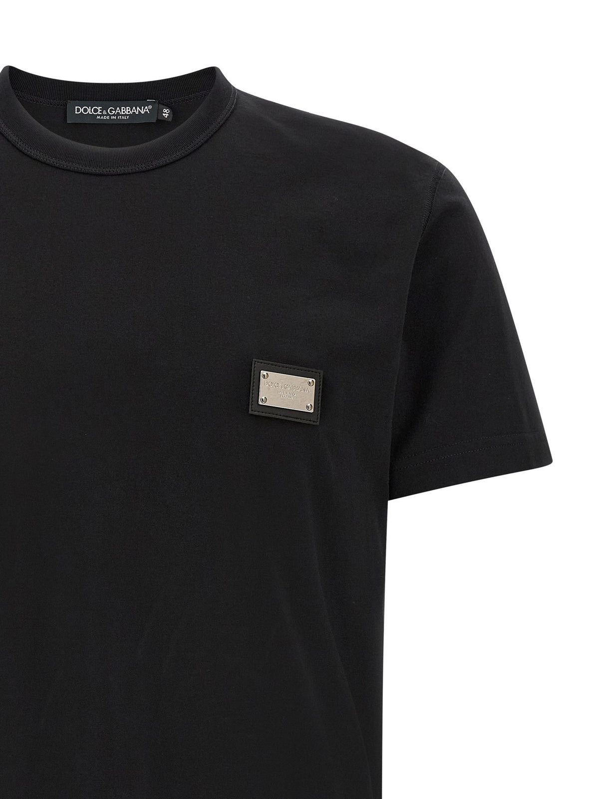 Dolce & Gabbana - Logo plate T-shirt