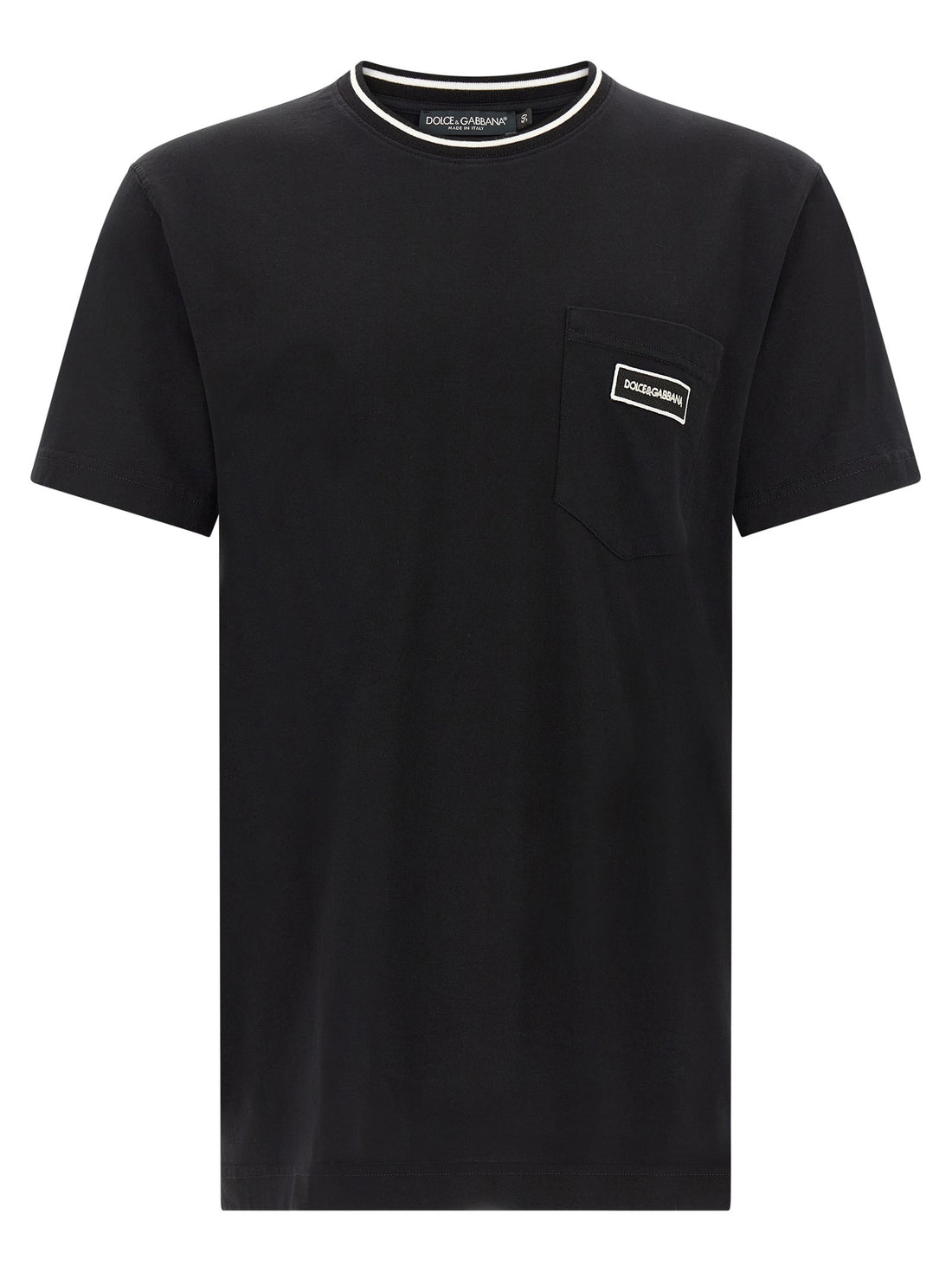 Dolce & Gabbana - Logo pocket T-shirt Black