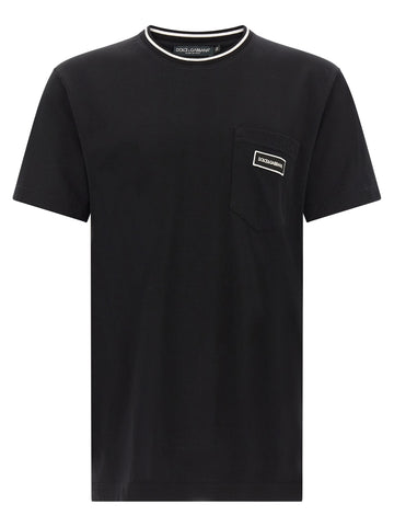 Dolce & Gabbana - Logo pocket T-shirt