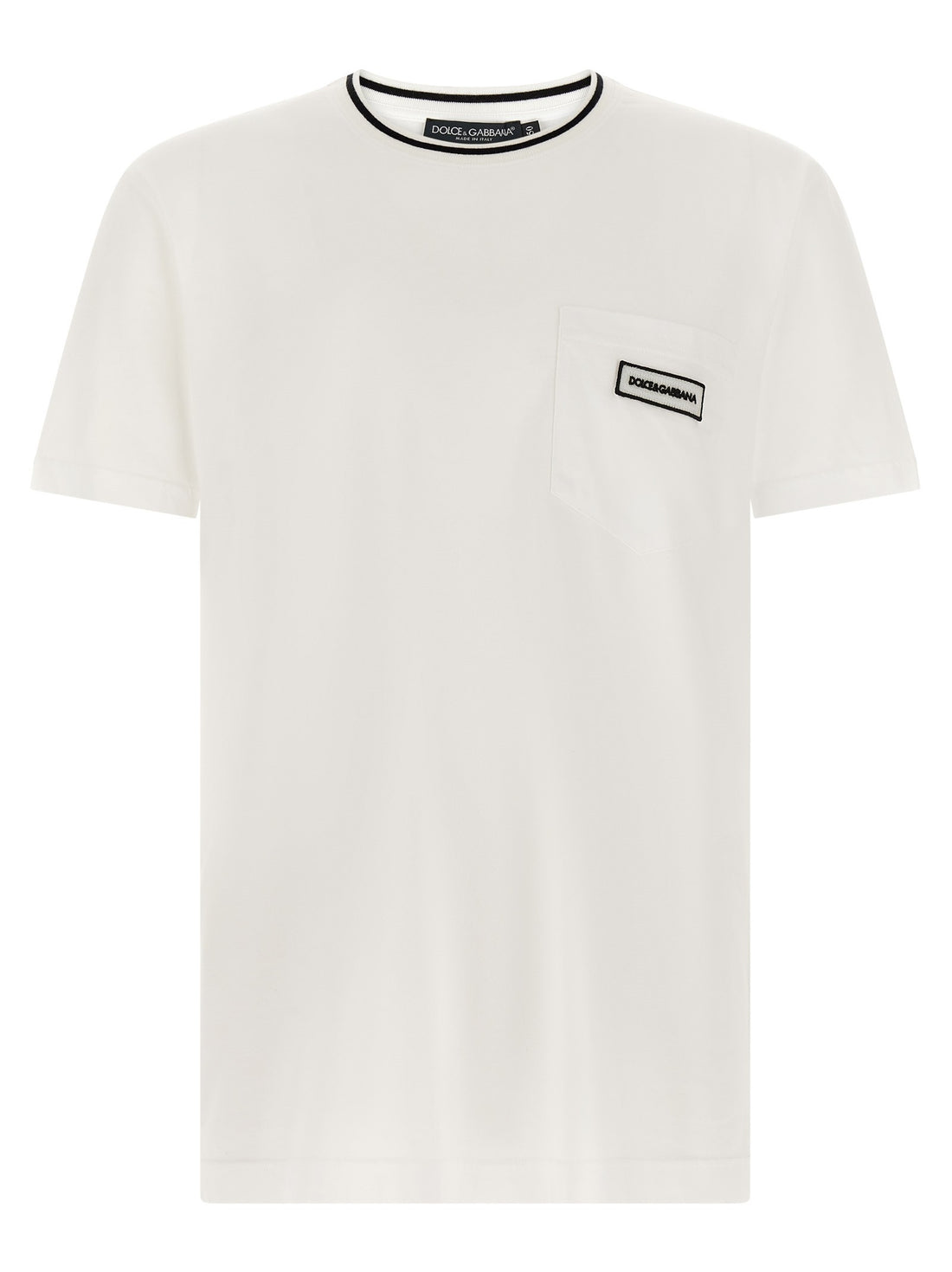 Dolce & Gabbana - Logo pocket T-shirt White