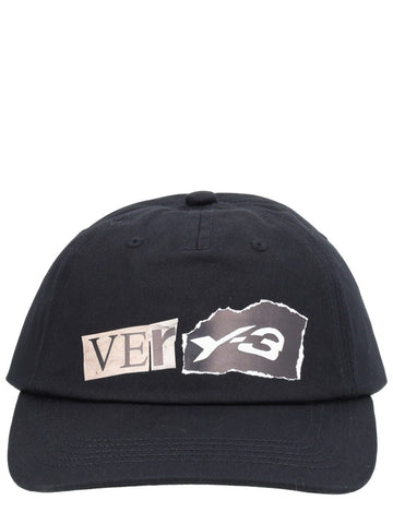 LOGO PRINT BASEBALL HAT Unisex