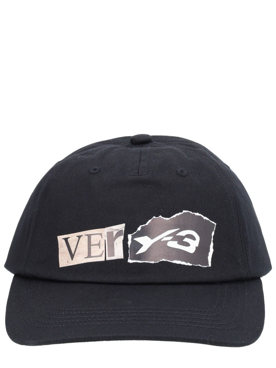 LOGO PRINT BASEBALL HAT Unisex