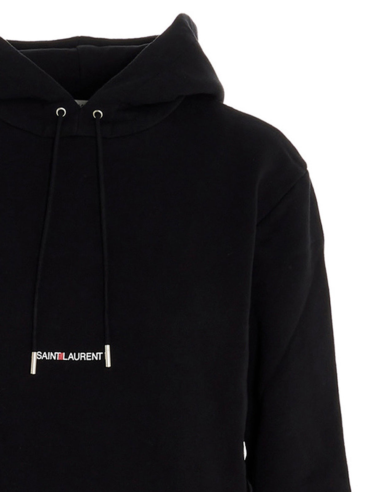 Saint Laurent - Logo print hoodie