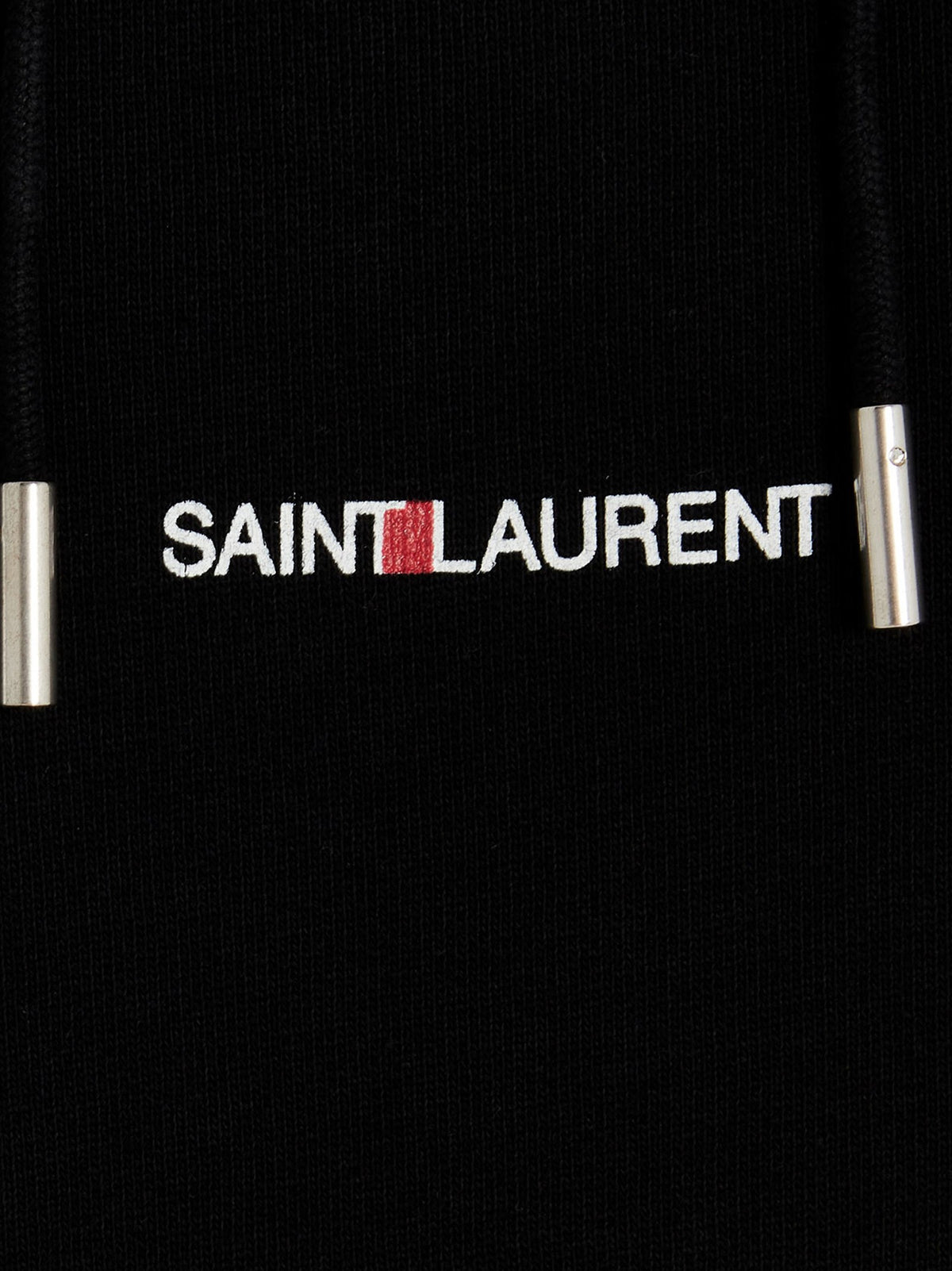 Saint Laurent - Logo print hoodie