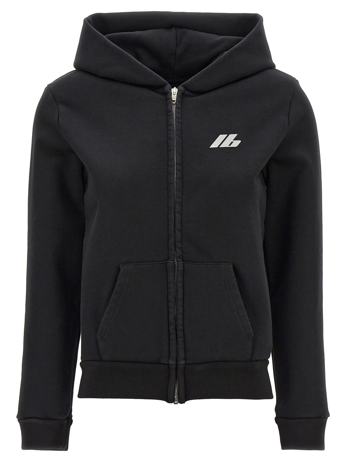Balenciaga - Logo print hoodie Black
