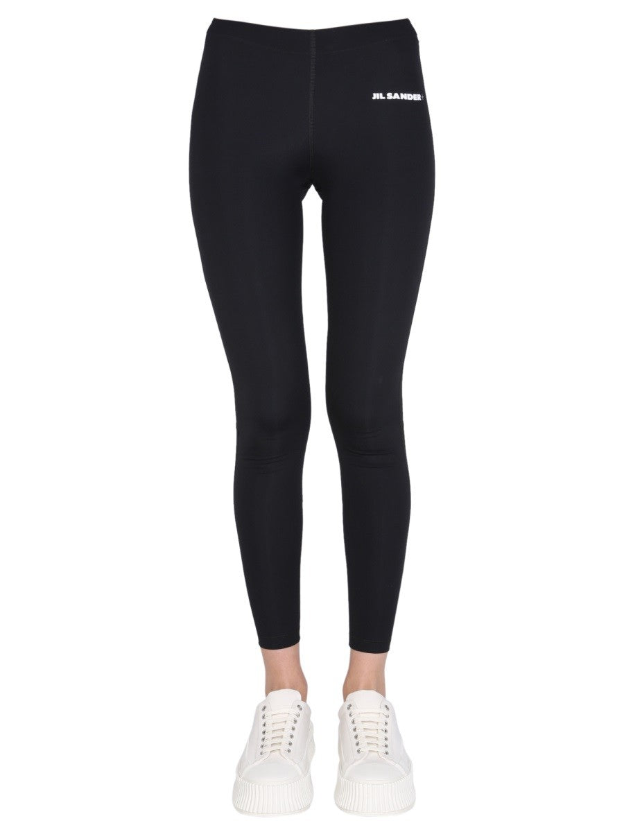JIL SANDER JIL SANDER - LOGO PRINT LEGGINGS