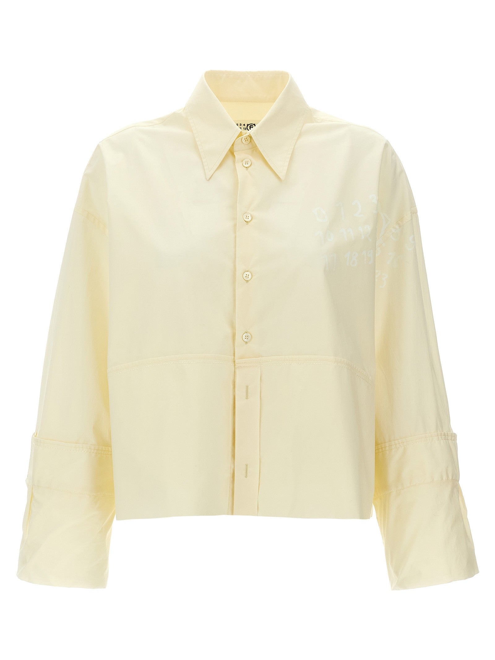 MM6 MAISON MARGIELA - Logo print shirt