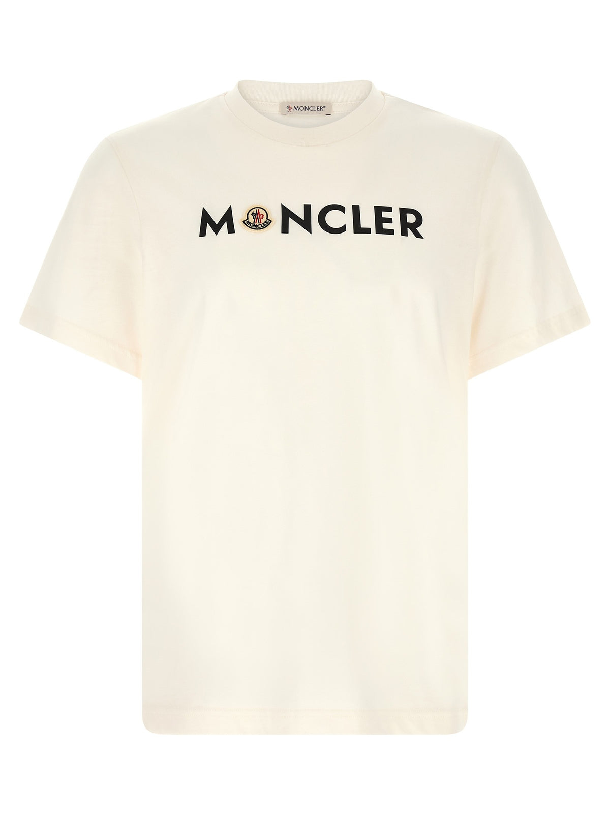 Moncler - Logo print T-shirt White
