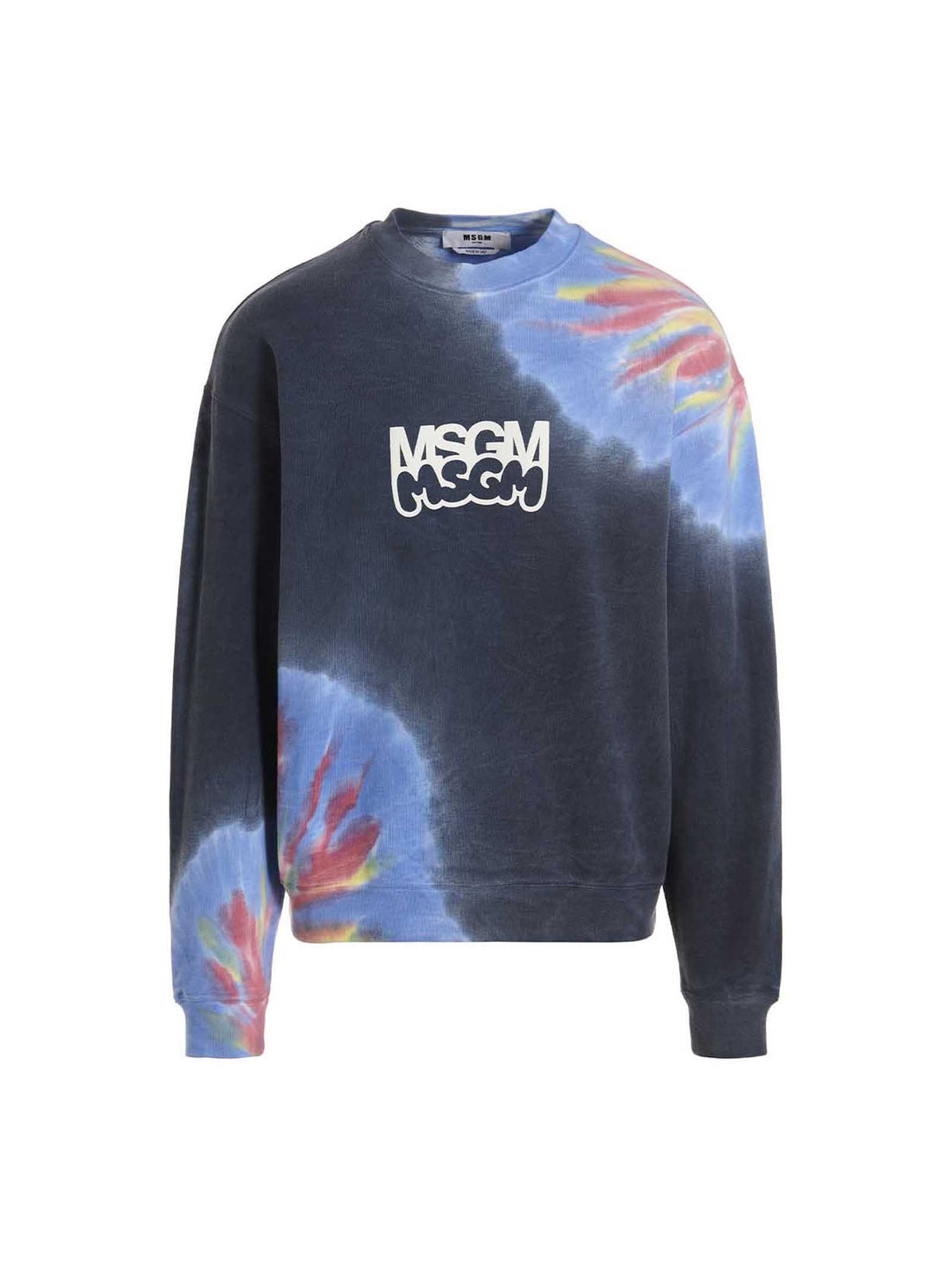 msgm - Logo print tie dye sweatshirt by Burro Studio logo-print-tie-dye-sweatshirt-by-burro-studio_3dd7176d-0fa2-4973-84ce-12143572cfbf