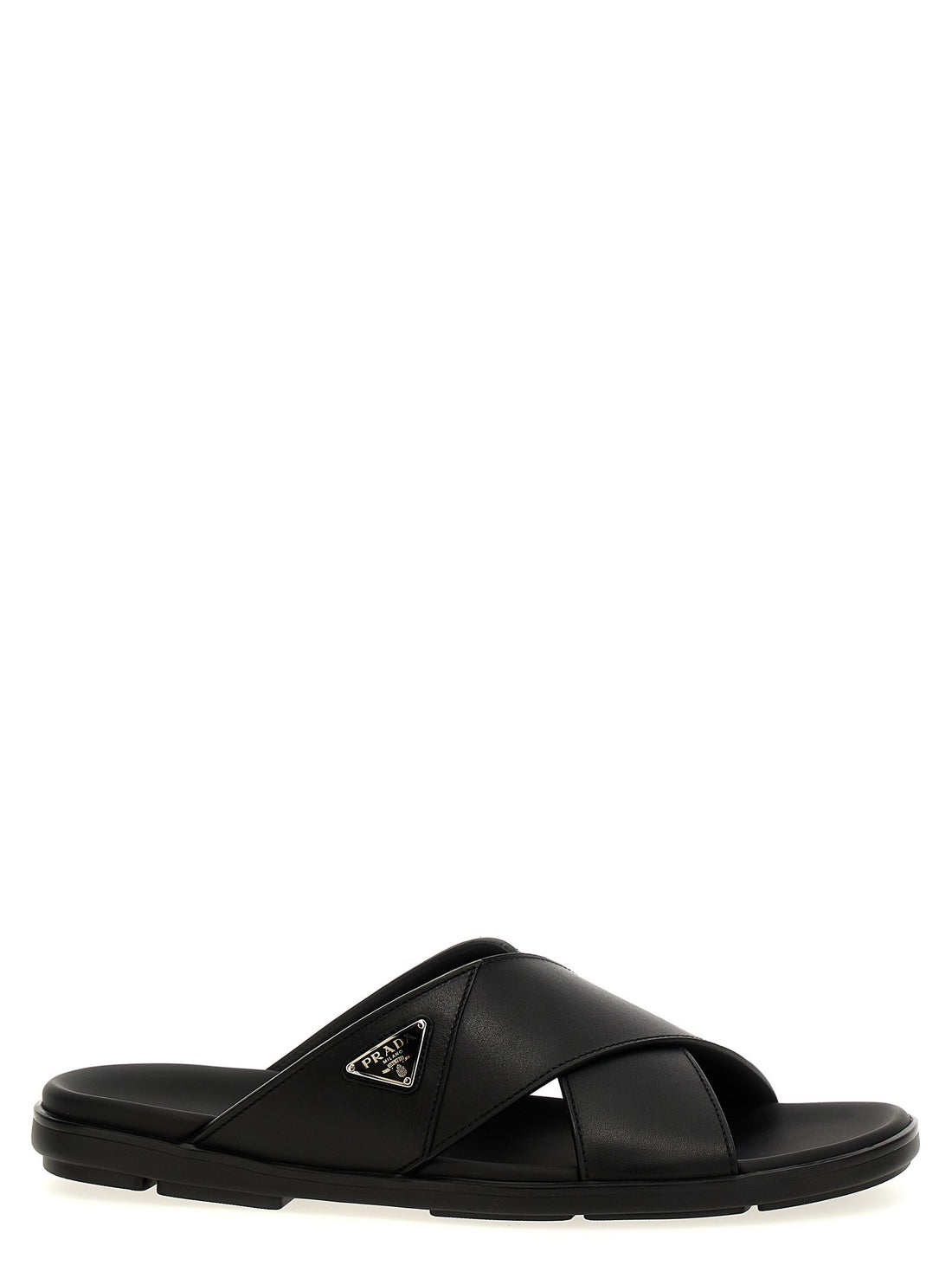 PRADA - Logo sandals Black 6