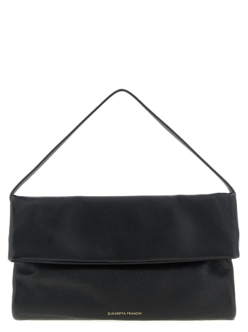 Elisabetta Franchi - Logo shoulder bag Black U