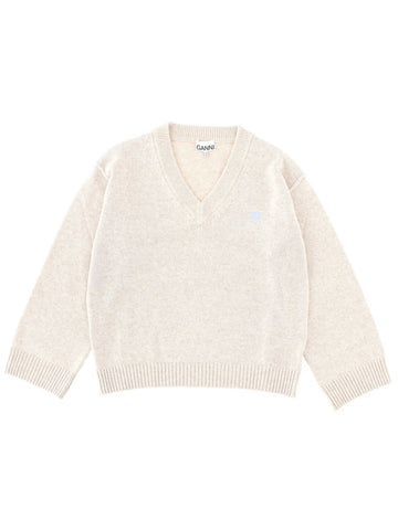 GANNI - Logo sweater logo-sweater