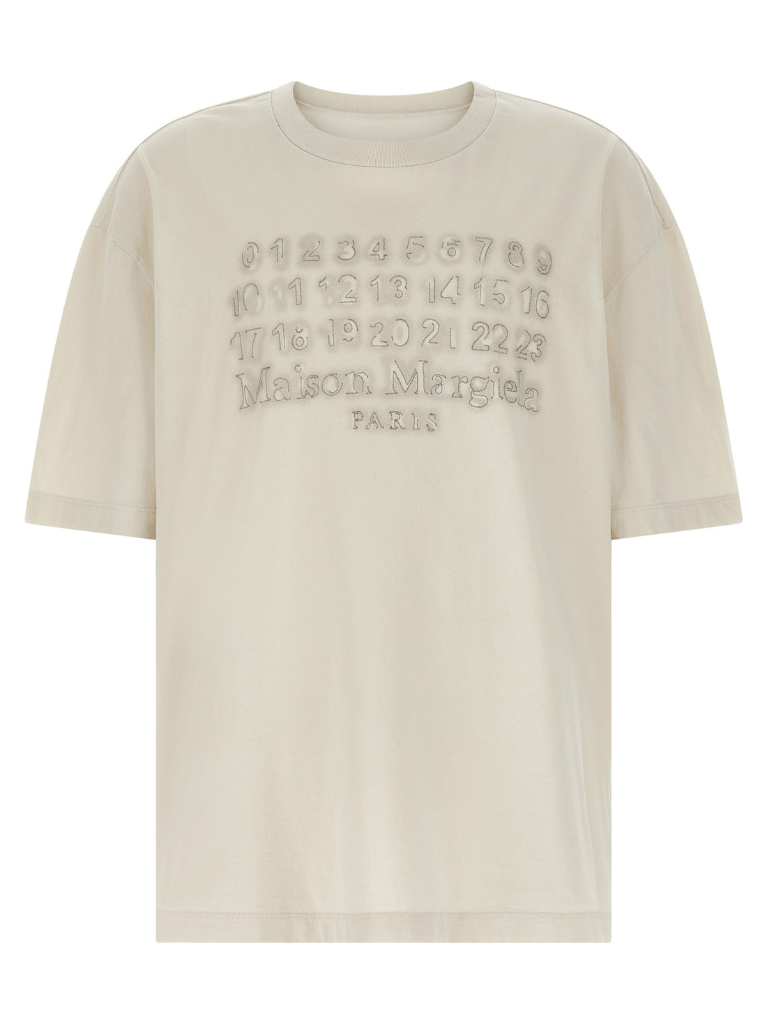 Maison Margiela - Logo T-shirt beige S