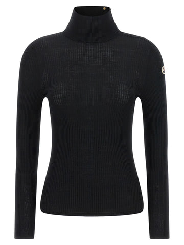 Moncler - Logo turtleneck sweater